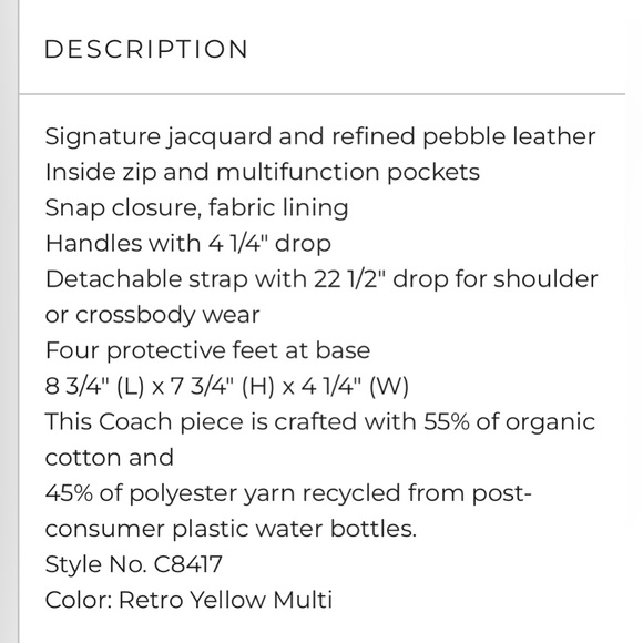 Coach Purse - Picture 16 of 16